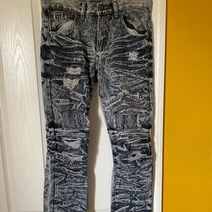 Rue 21 Acid Washed Punk Jeans [32x30]